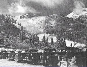 “Vehicles at Snow Basin” Warren Miller Collection